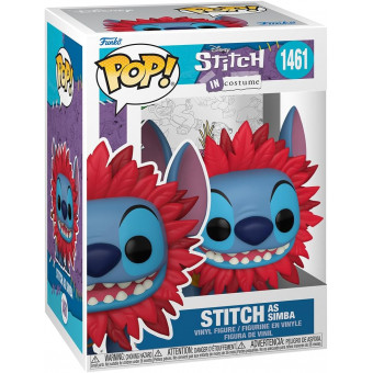 Фигурка Стич в костюме Симбы - Funko POP Disney #1461: Stitch in Costume - Stitch as Simba