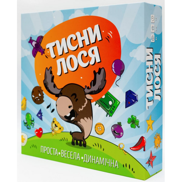 Настільна гра Тисни Лося!