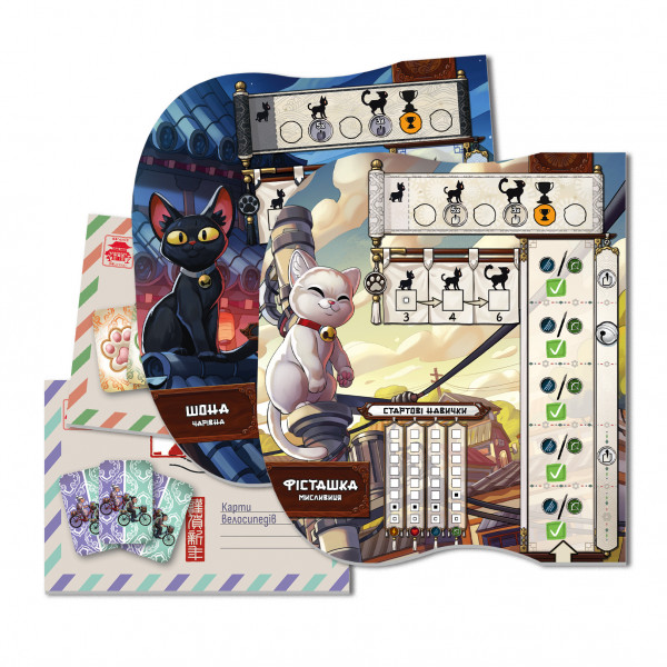 Настольная игра Котики Киото (Kyoto no Neko)