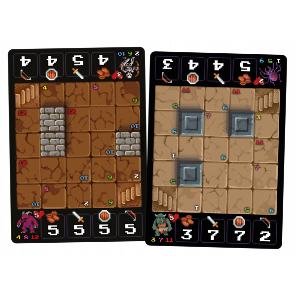 Настільна гра Кишенькове підземелля (One Card Dungeon)