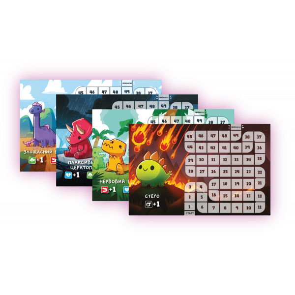 Настольная игра Малые веселые динозавры (Happy Little Dinosaurs)