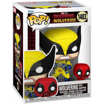 Фигурка Росомаха с Бебипулом - Funko POP Marvel #1403: Deadpool & Wolverine