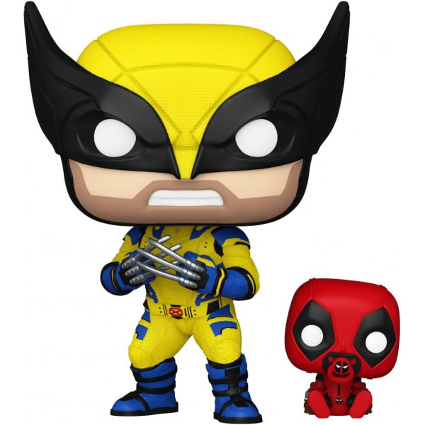 Фигурка Росомаха с Бебипулом - Funko POP Marvel #1403: Deadpool & Wolverine
