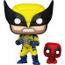 Фигурка Росомаха с Бебипулом - Funko POP Marvel #1403: Deadpool & Wolverine