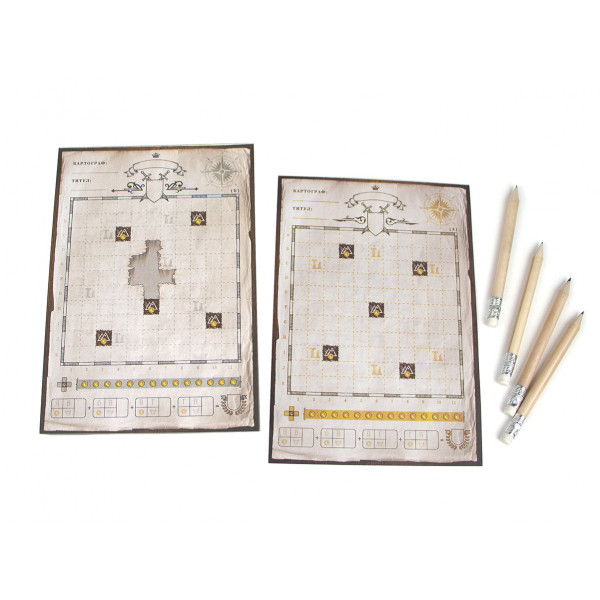 Настольная игра Картографы (Cartographers: A Roll Player Tale)