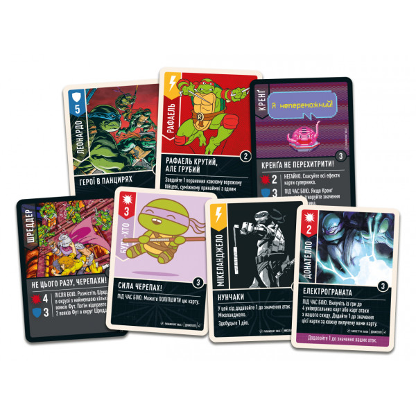 Unmatched Adventures - TMNT - Альтернативний арт (Alt Art Pack)