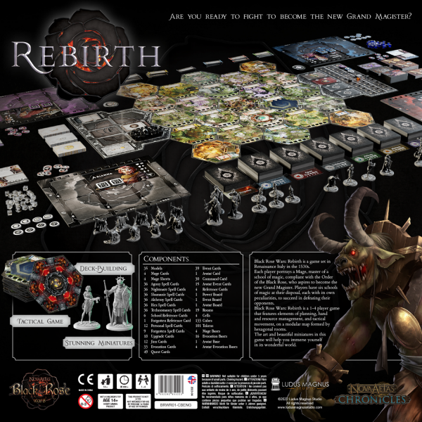Настільна гра Black Rose Wars: Rebirth
