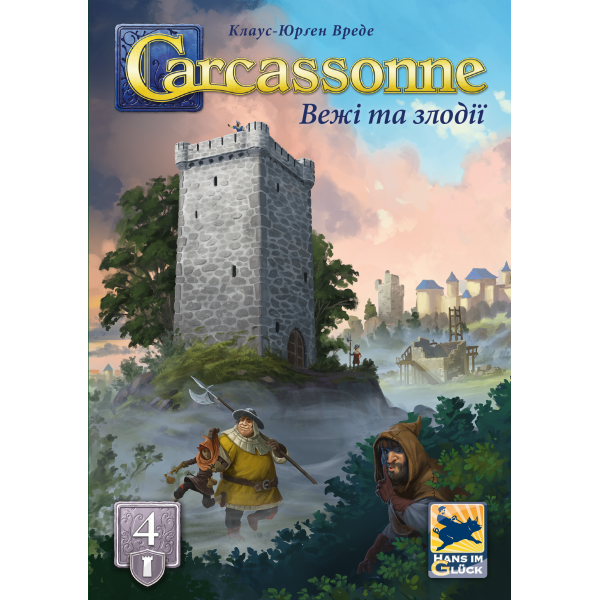 Настільна гра Каркасон: Вежі та злодії №4 (Carcassonne: The Tower)
