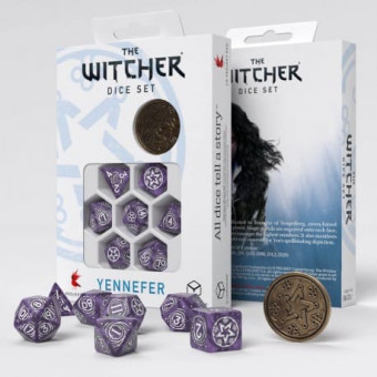 Набор кубиков The Witcher Dice Set. Yennefer - Lilac and Gooseberries Dice Set (7)