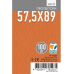 Протектори матові Games7Days (57.5 x 89 мм) Matte (100 шт)