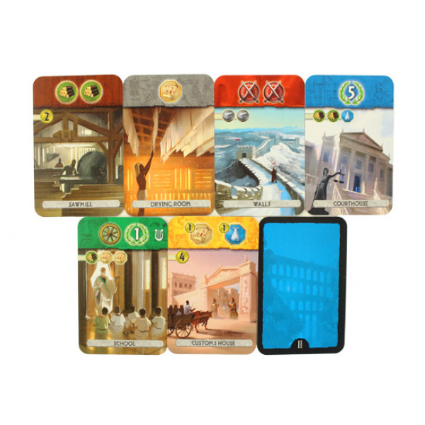 Настільна гра 7 Чудес: Дуель (7 Wonders: Duel)
