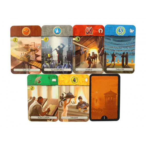 Настільна гра 7 Чудес: Дуель (7 Wonders: Duel)