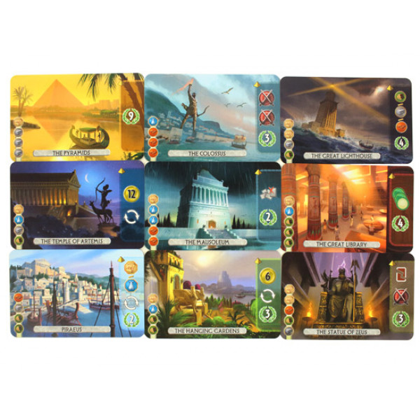 Настільна гра 7 Чудес: Дуель (7 Wonders: Duel)