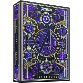 Игральные карты Мстители: Сага бесконечности (Avengers: Infinity Saga (violet))