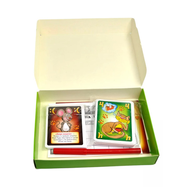 Настольная игра Котовасия. Дорожная игра УКР