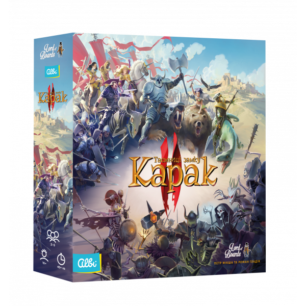 Настольная игра Тайны замка Карак ІІ (Karak II)